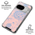Rose Quartz & Serenity Floral Google Pixel 10 Clear Case